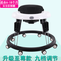 Baby walkers 8-1 8 yue multi-function-O type leg anti-rollover trolley sit push is it OK for kid to learn…? che as co-step
