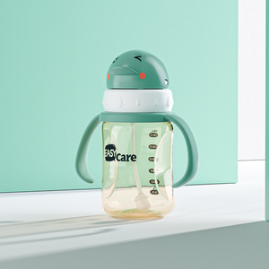 伊斯卡尔ppsu抑菌材质奶瓶重力球喝水杯
