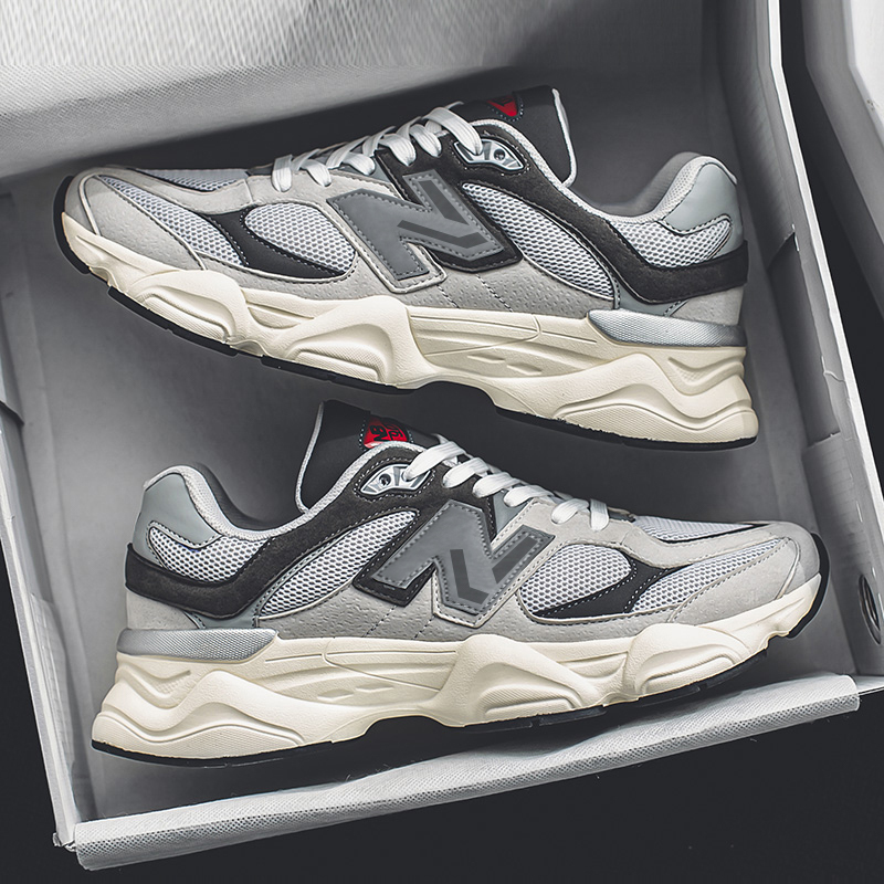 New Balance Sneakers Autumn and Winter Official Authentic 9060 Dad Shoes Men's Shoes Couple Sneakers Women's Running Shoes