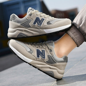 New Balance Men's Shoes New Popular Casual Sports Shoes Official Genuine 580 Couple Style Versatile Running Shoes for Women