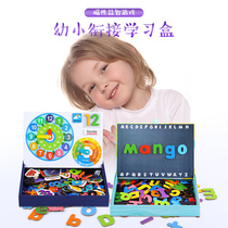 Magnetic puzzle children Puzzle Brain boy 3-6 years old to teach 4 girls kindergarten baby intellect learning aids