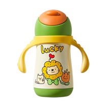 Childrens insulated cup Baby Learn to drink a year 6 months More than 6 months Duckbill Baby Straw Water Cup Out for drinking water cups