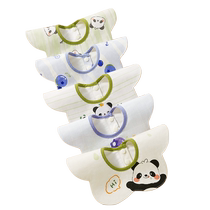 Infant type A pure cotton small month old saliva towel boy baby anti-vomiting bib waterproof newborn bib bib