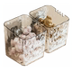 Kitchen onion, ginger and garlic storage box wall hanger