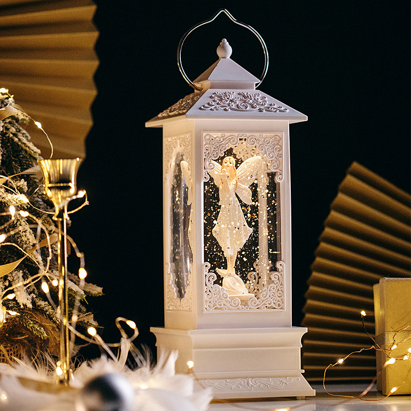 Music box Yesterday tree ball crystal ball swirling snow girl girl girl child Christmas gift