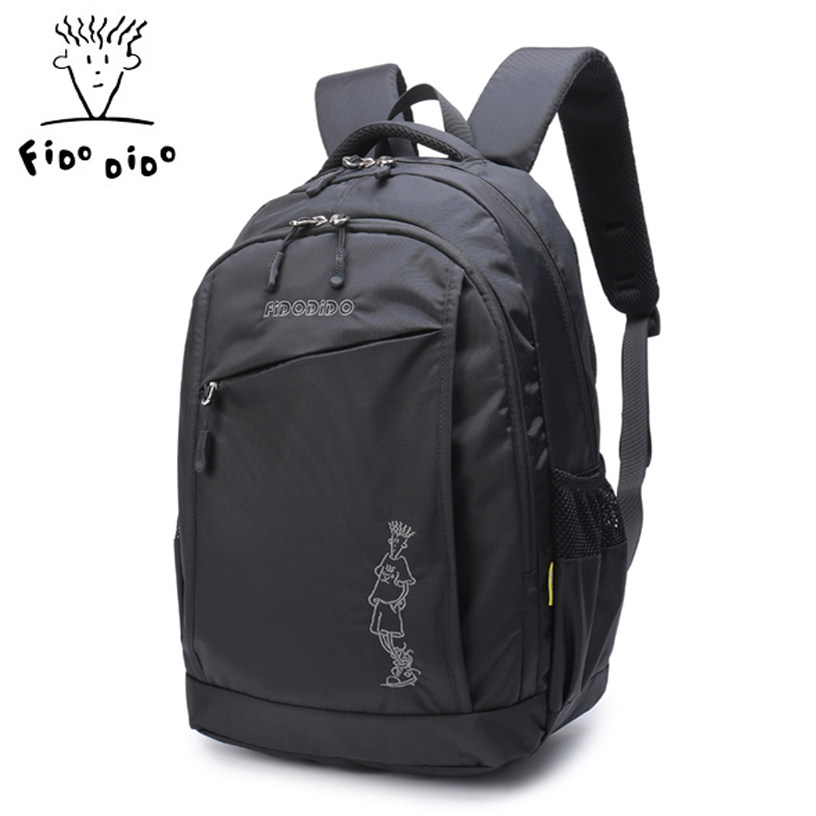 Feidu Didu new youth nylon waterproof outdoor travel bag all-match Oxford cloth bag trend backpack backpack