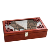 Деревянная коробка для косметики, ретро часы, коробка для хранения, коробка для часов, стенд, простой и элегантный дизайн
