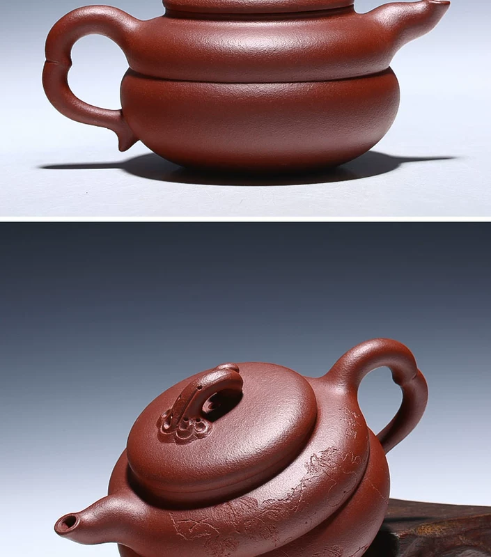 Yixing đất sét màu tím ấm trà nguyên chất handmade nổi tiếng rò rỉ hộ gia đình ấm trà công suất lớn bộ trà đất sét màu tím bầu bộ trà hắc tử sa bán ấm tử sa