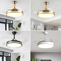 FAN LIGHT INVISIBLE CEILING FAN LIGHT HOME LIVING ROOM BEDROOM DINING ROOM DINING ROOM FREQUENCY CONVERSION SILENT BIG AIR VOLUME WITH ELECTRIC FAN CHANDELIER