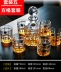 Pha lê sáng tạo Ly rượu whisky lớn Ly rượu thủy tinh Bia Mug Decanter Hip bình rượu Đặt ly rượu - Rượu vang ly rượu vang thuỷ tinh Rượu vang