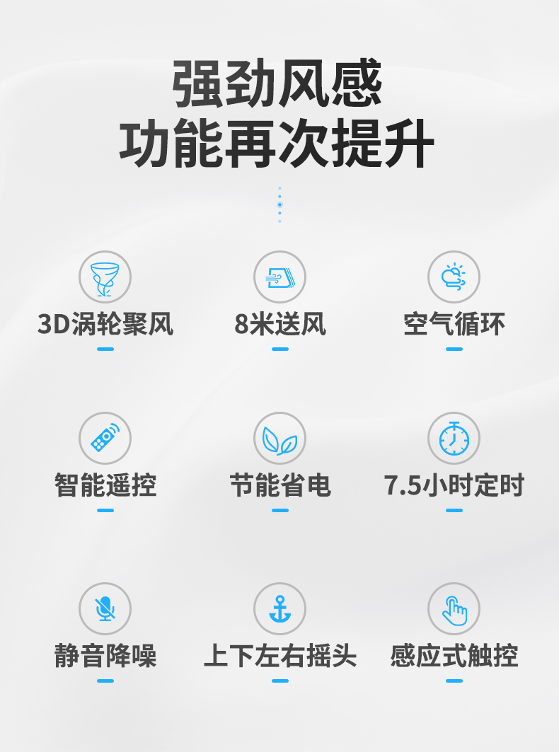 赛特斯 航空螺旋扇叶 空气循环扇 最远可吹8m 券后69元包邮 买手党-买手聚集的地方