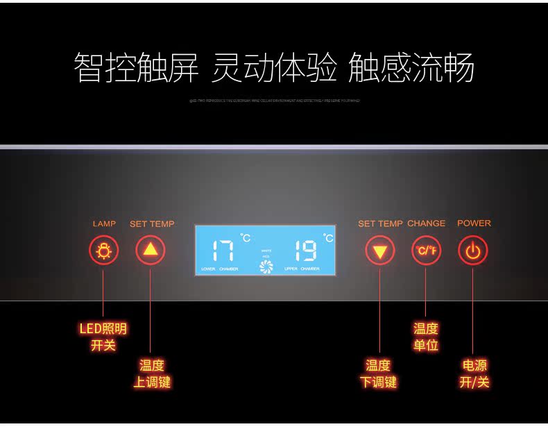 tủ rượu gầm cầu thang đẹp Ling Yue LY-150AJP tủ lạnh rượu vang tủ lạnh nhiệt thanh đá nhà tủ lạnh nhỏ tủ rượu tủ rượu hafele 12 chai