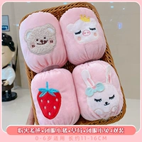 [4 двойной мгновенный] розовый застенчивый медведь+закрывающие глаза свинью+клубника+закрытие глазного кролика