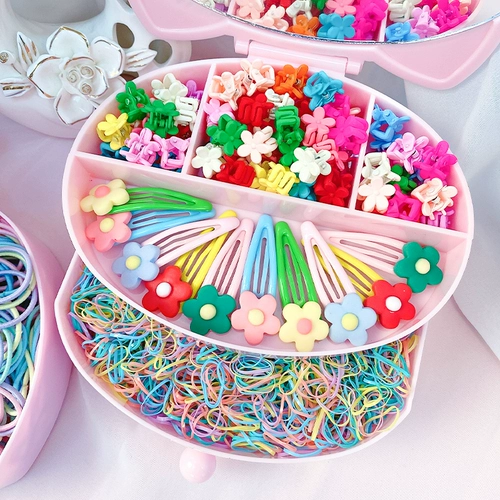 Детский аксессуар для волос, ювелирное украшение, подарочная коробка, заколка для волос для принцессы, детские шпильки для волос, высококлассная резинка для волос, подарок на день рождения