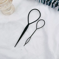 Глубокий хаки салат игла для волос (две упаковки)