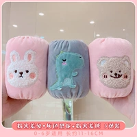 【3 двойные упаковки】 Розовый застенчивый кролик + серый динозавр + розовый застенчивый медведь