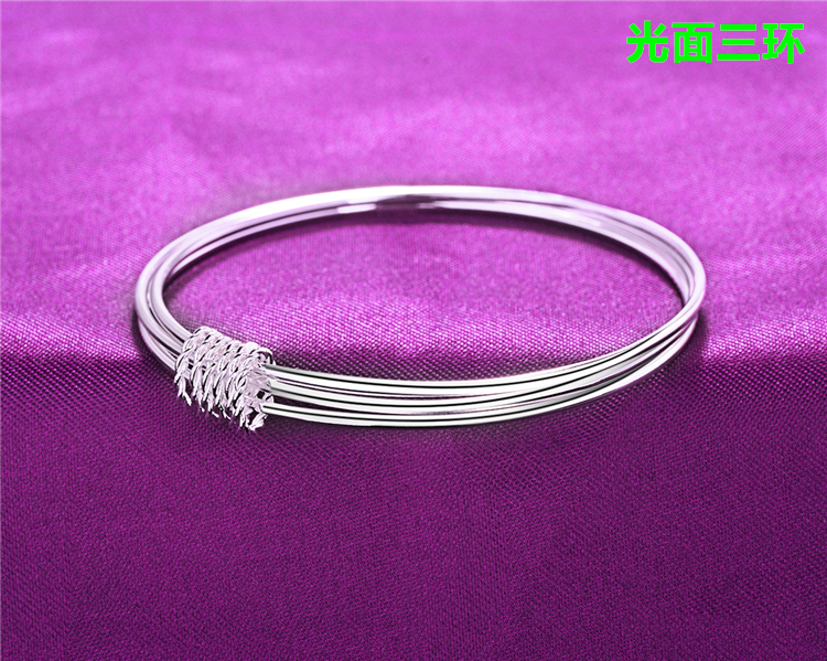 Thời trang bạc bracelet 999 sterling silver nữ starry sinh viên bracelet ladies gió quốc gia bracelet Nhật Bản và Hàn Quốc bạc trang sức