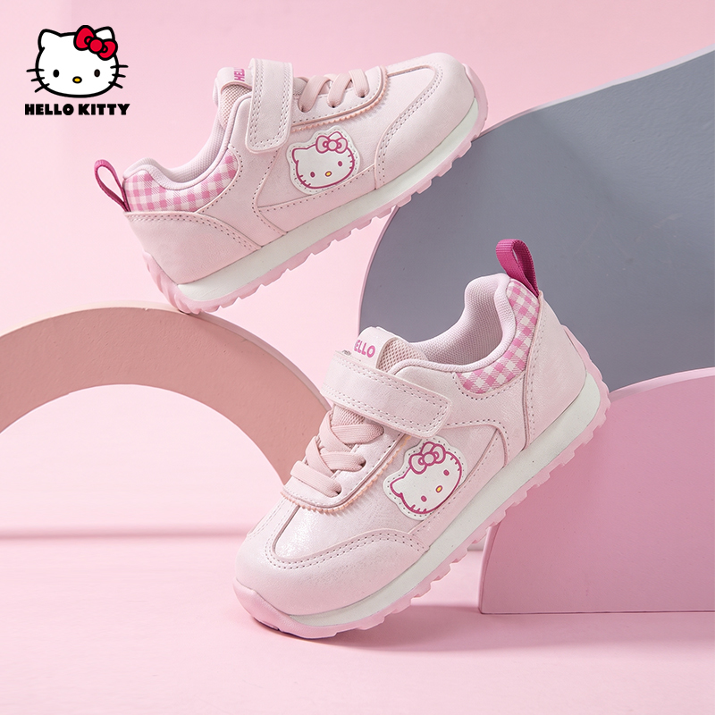 Hellokitty Girls' Sports Shoes Autumn New Leather Lightweight Outdoor Running Kidsren's Forrest Gump Shoes for Older Kidsren Hellokitty Girls' Sports Shoes Autumn New Leather Lightweight Outdoor Running Kidsren's Forrest Gump Shoes for Older Kidsren