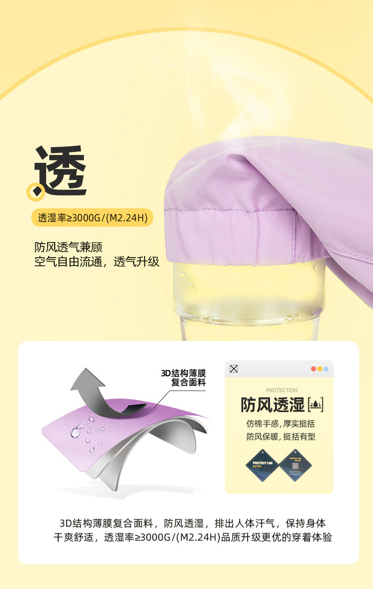 暇步士 男女童 工装风衣外套 三防面料 图4