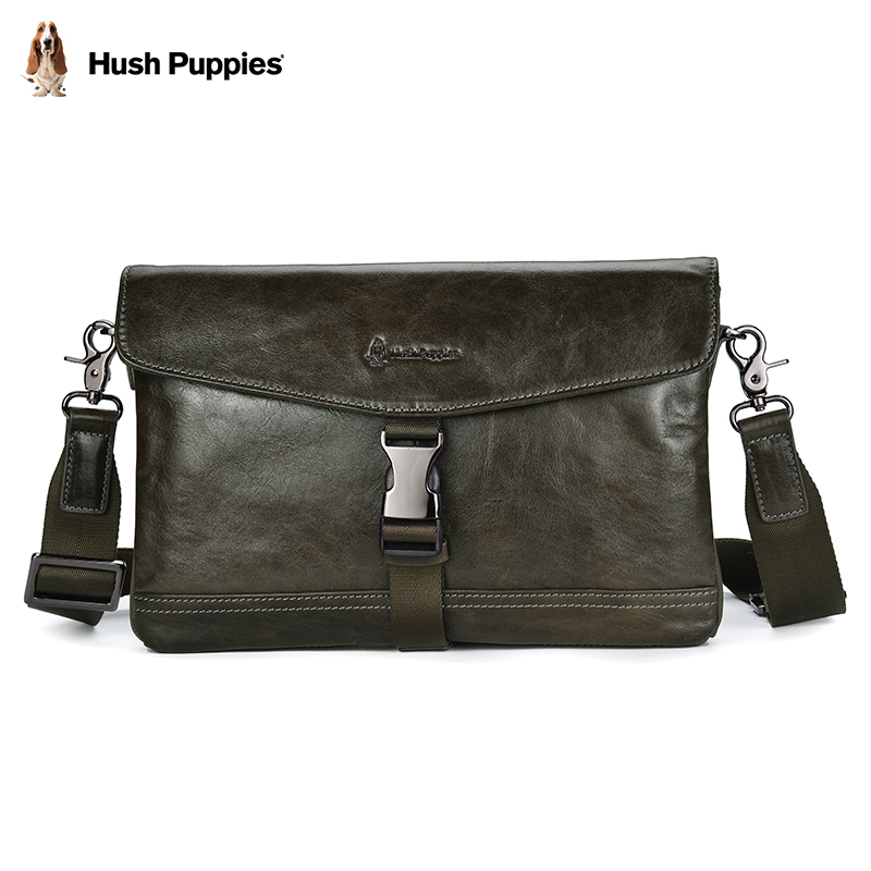 Hui Fox Single Shoulder Bag Men's Bag 2023 New Buffalo Slipper Bag for Business Commuter Shoulder Small Bag