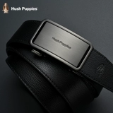 Ремень, кожаная автоматическая пряжка, джинсы, подарочная коробка, простой и элегантный дизайн, из натуральной кожи