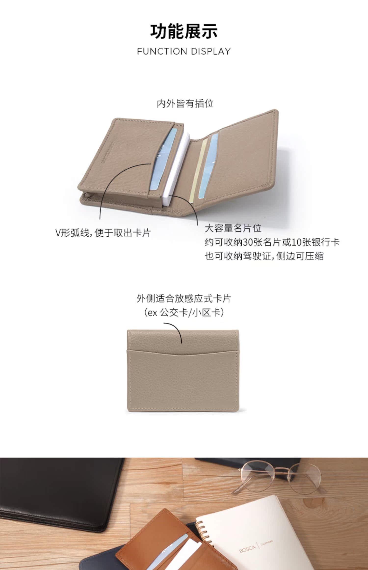 Leatherology da nhiều thẻ kinh doanh chủ thẻ kinh doanh nam gói thẻ dung lượng lớn thẻ gói gói thẻ - Chủ thẻ ví đựng thẻ card