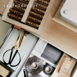 LEATHEROLOGY Персонализированная DIY Leather Tadge Hot Print Color Indiable Alphabet Logo Настройка