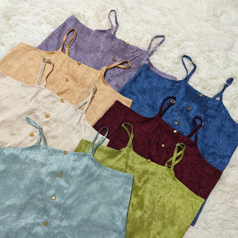 雲中歌夏砕氷オリジナル改良漢元素主腰吊り暗色柄インナーウェア大きいサイズ日常ジャカードサテン