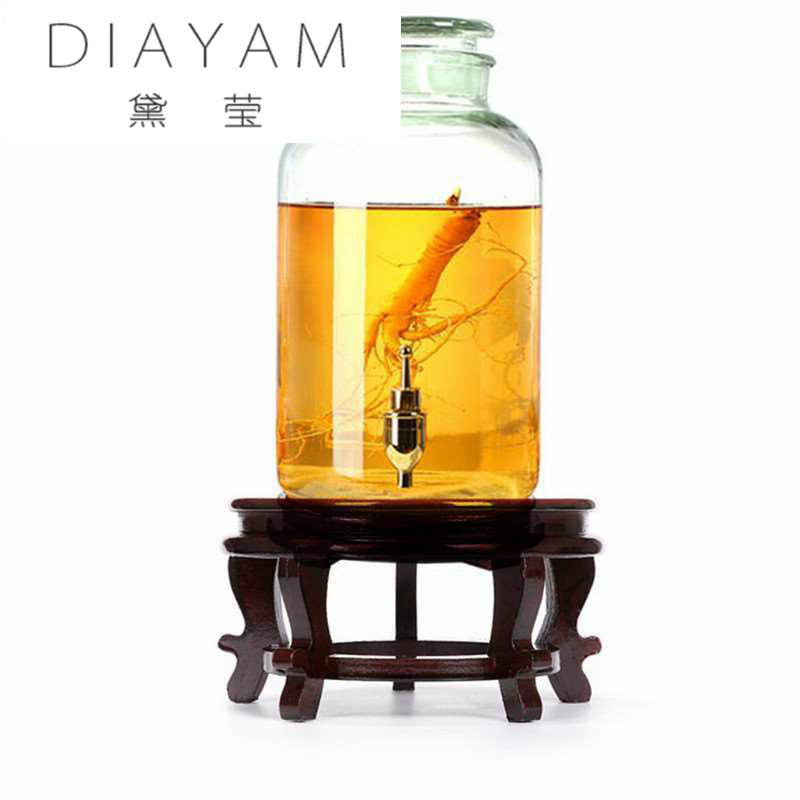 Diane jade - like stone wear it round as high solid wood vases, small pallet high pot bearing furnishing articles tank base