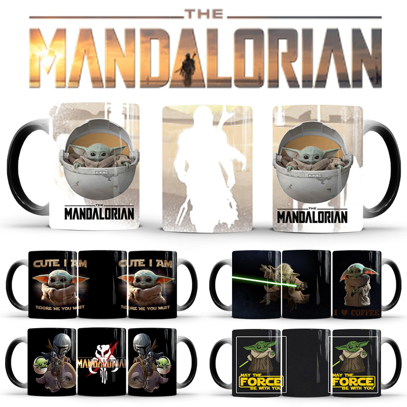 Star Wars Baby Yoda Mandalorian Color Changing Mug Ceramic Heat Sensitive Magic Coffee Breakfast Water Cup Star Wars Baby Yoda Mandalorian Color Changing Mug Ceramic Heat Sensitive Magic Coffee Breakfast Water Cup