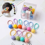 Безвредная свежая детская резинка для волос, аксессуар для волос, не повреждает волосы