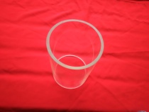 High borosilicate glass tube diameter 300mm*7*365mm High transparent baking mouth Burning mouth High temperature resistance