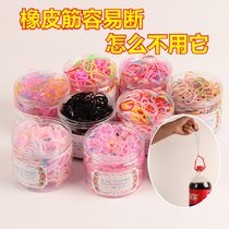 Tie hair rubber band 2019 new baby does not hurt hair little girl black high elastic child girl disposable