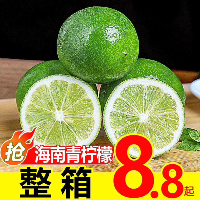 Hua Yang Hainan Lime Grade 1 Fruit 5 kg Seasonal Fresh Fruit Wholesale Whole Box Of Seasonal Thin Skinned Lime 6