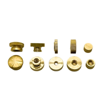 Brass hand screw nut flat head small head knurled hand screw nut nut brass plug head door cover M234568