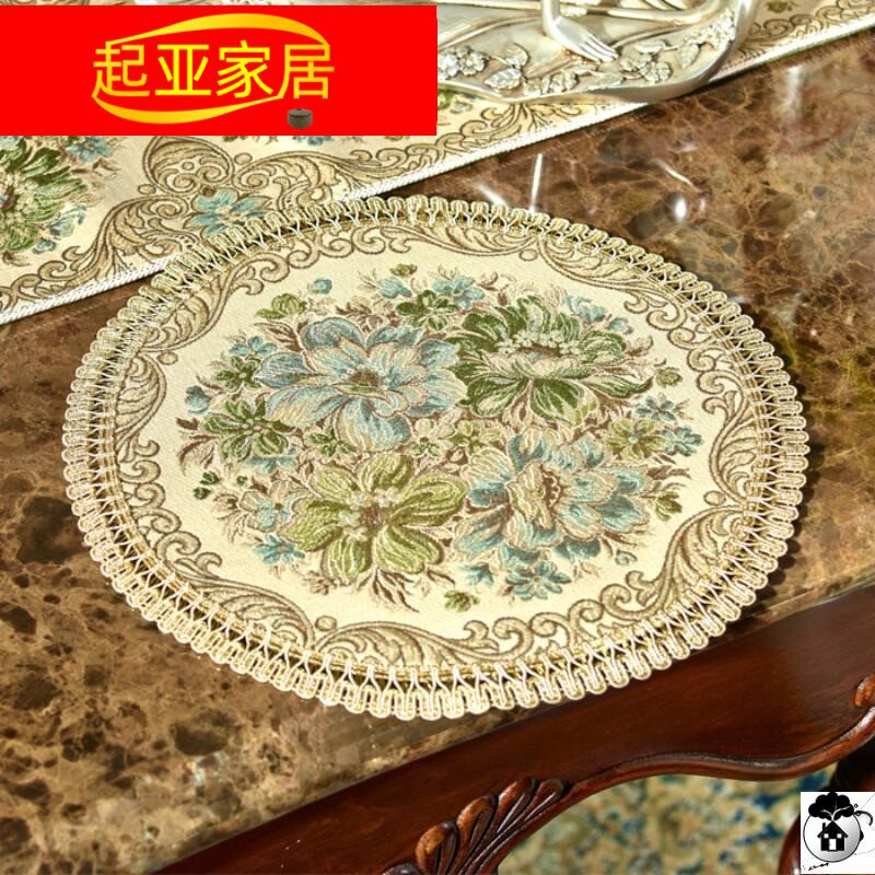 Vase Mat Cloth Art Dining Mat Cup Cushion Eu Style Table Cushion Heat Insulation Cushion Table Mat Vase Mat cloth Ashtray Tea Cup Mat