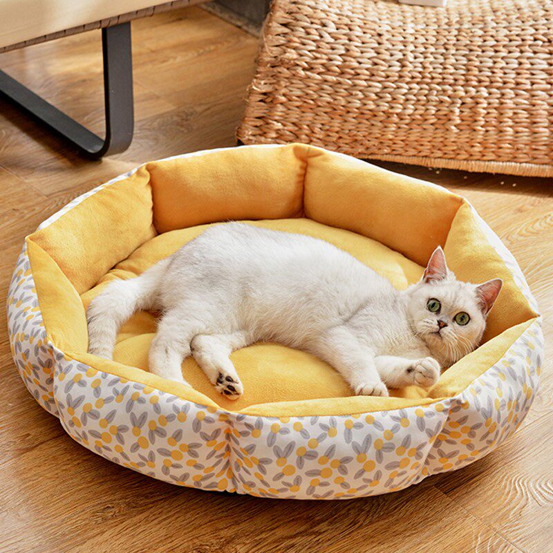 Cat Nest Season Universal Cat Bed Summer Cool Nest Cat Kitty Small Dog Teddy Kennel Dog Nest Pet Supplies