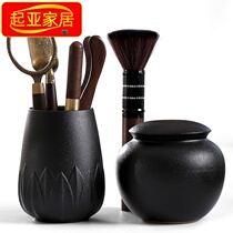 Tea Ceremony Six Gentlemen Set Tea Clamp Bamboo Tea Cup Tea Clamp Wooden Tweezers Tea Making Tools Tea Set Accessories