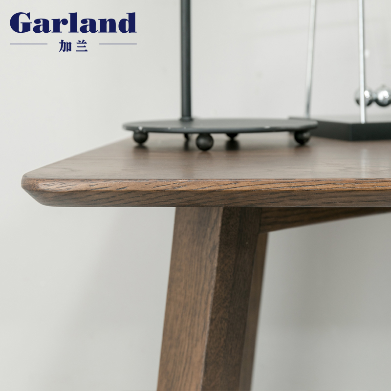 Garland Solid Wood Japanese Style Desk Oak Corner Writing Desk