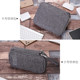 Computer bag multifunctional data cable storage bag headphone storage box 3c digital power cord U disk U shield charger power bank mobile phone accessories portable protective cloth bag portable large capacity shockproof