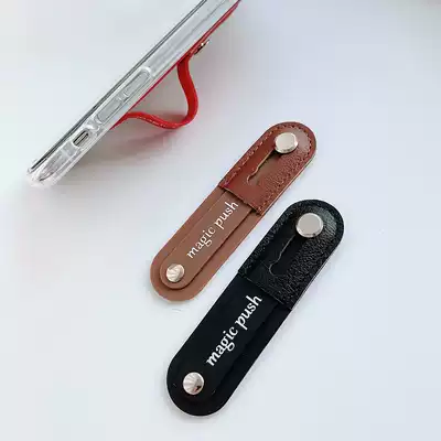 Mobile phone push-pull ring buckle bracket ring female girl ring finger buckle wrist support lazy portable buckle accessories Ultra-thin adhesive photo back film frame multi-function mobile phone case artifact support buckle