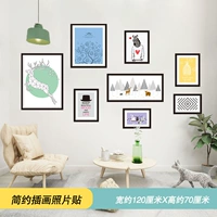 Простая иллюстрация фото пост (новая версия)