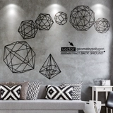 Трехмерная наклейка на стену для спальни, постер, наклейки для кровати, в 3d формате