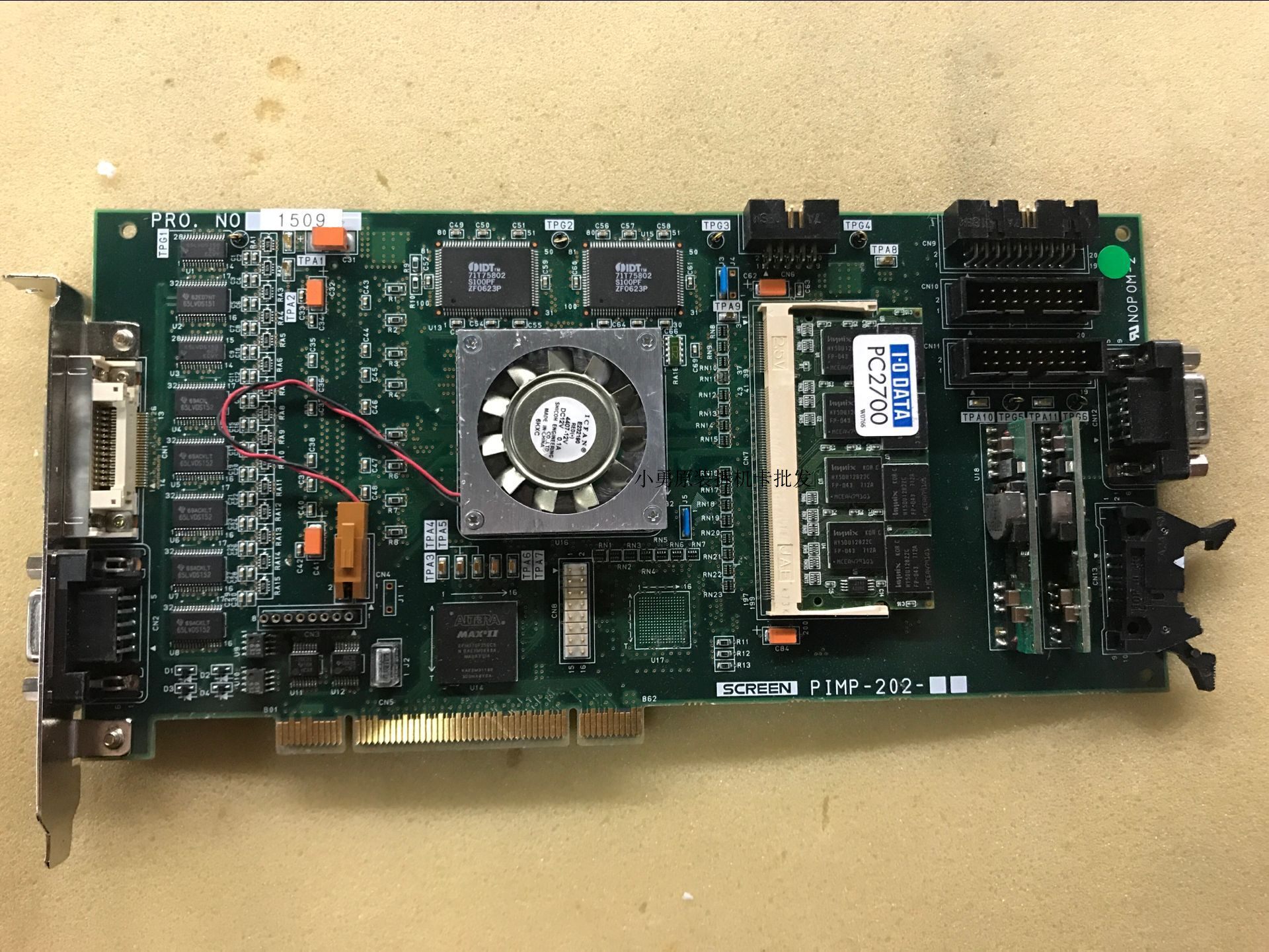 SCREEN PIMP-202 PU400A-6080 Exposure Machine Acquisition Card Spot