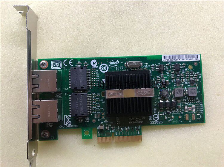 The original IBM P6 P7 Dual Port Gigabit Network card IBM 5767 46K6601 00836
