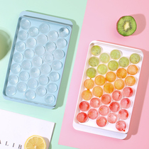 Ice hockey molds Frozen Spherical Round Ice Cubes maker Ice Box Silicone Whisk Ice Mold Grape Ice