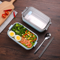 304 stainless steel lunch box Office workers primary school students insulation lunch box female Korean children with cover simple lunch box 1 layer