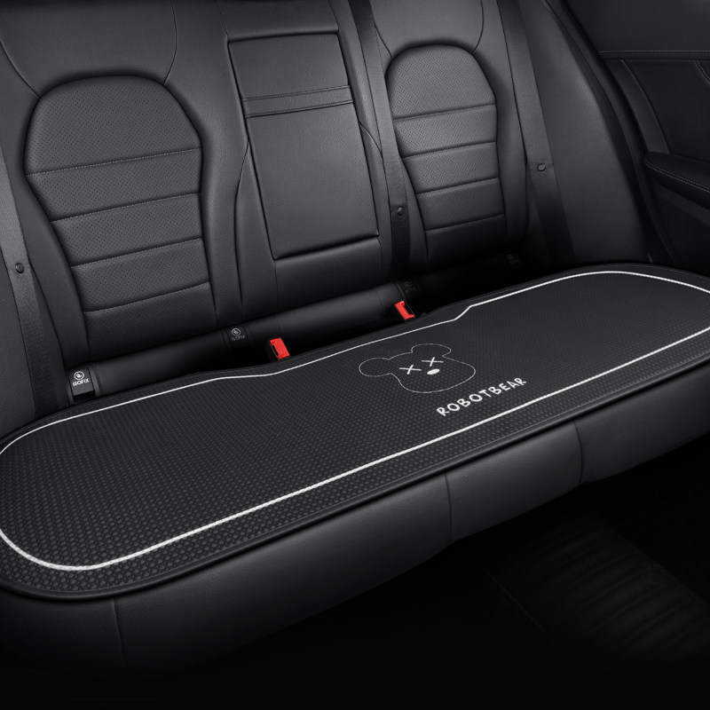 Summer cool seat cushion car rear seat cushion breathable sweat-absorbing single-piece long one-piece car suv universal in all seasons