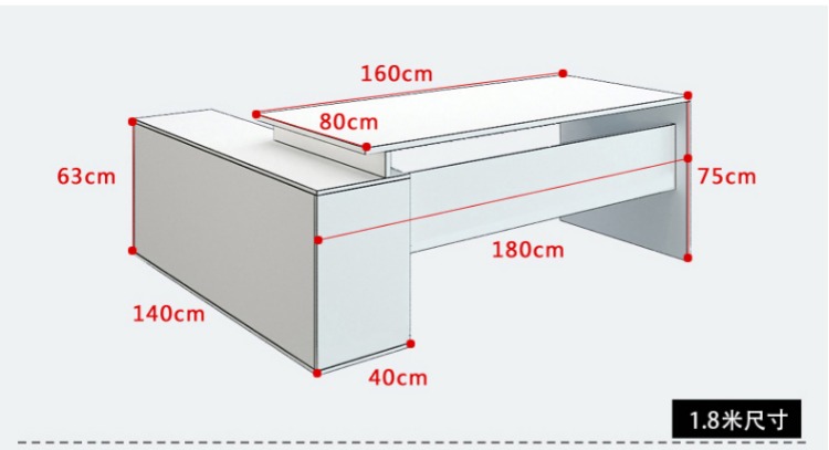 Youjia văn phòng đồ nội thất ông chủ bàn bàn giám đốc điều hành đơn giản hiện đại giám sát bàn quản lý bàn bàn văn phòng