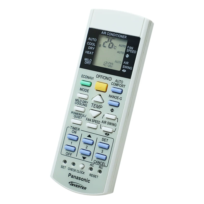 Оригинальный пульт дистанционного управления для кондиционера Panasonic A75C3300 A75C3208 Lexin A75C3935 Goodr внешний вид Panasonic как обычный
